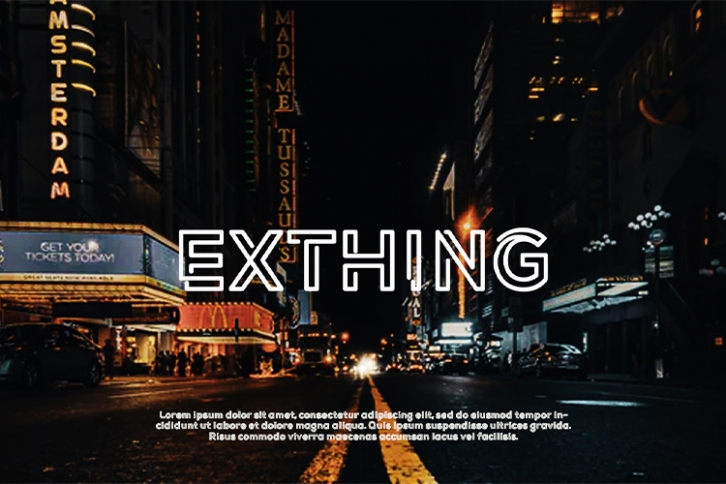 Exthing Font Download