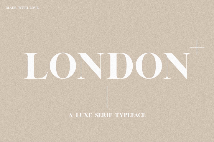 London | A Luxe Serif Font Download