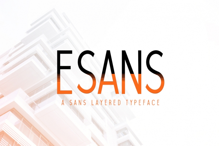Esans Layered Font Download