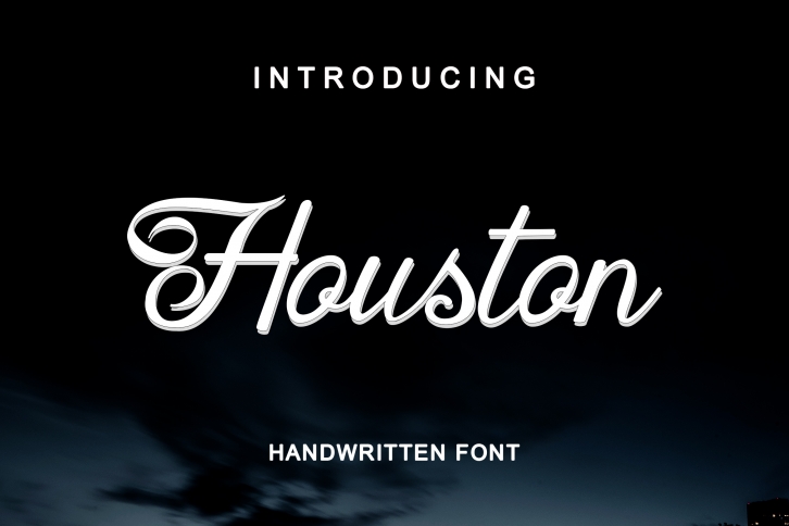 Houston Handwritten Font Font Download