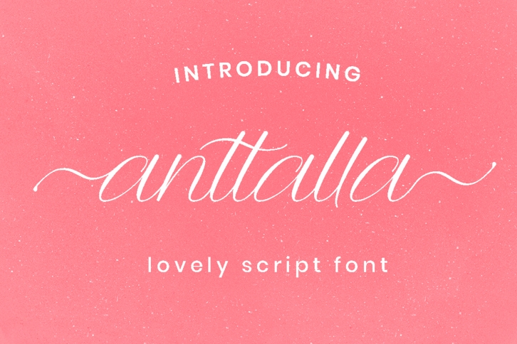 Anttalla script Font Download