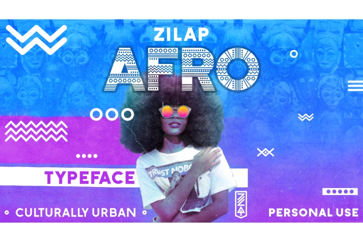 Zilap Afro Font Download