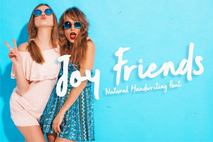 Joy Friends - Bold Marker Font Font Download