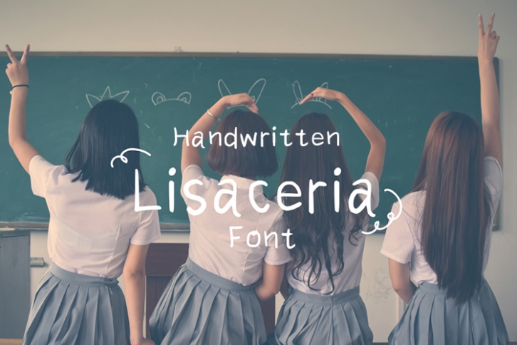 Lisa Ceria - Handwritten font Font Download