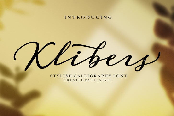 Klibers Font Download