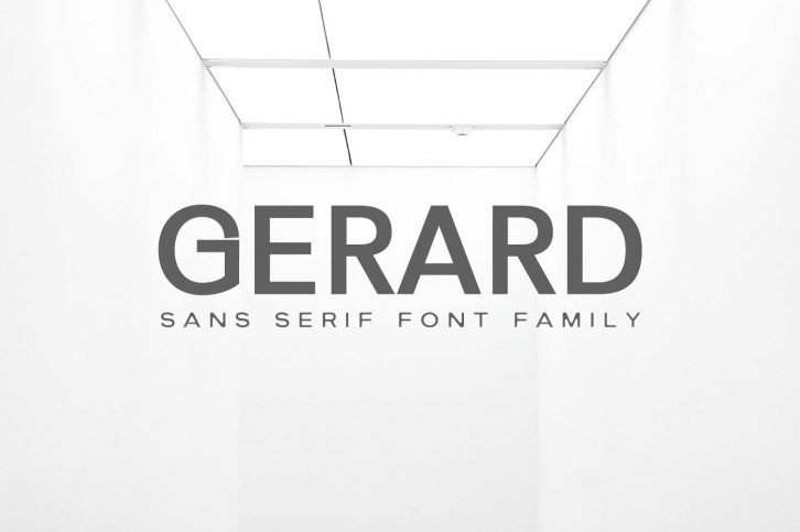 Gerard Sans Serif Font Family Font Download