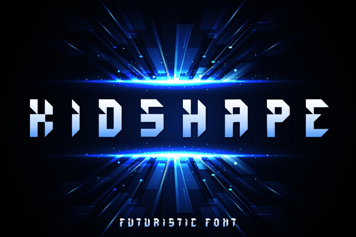 Kidshape | Futuristic Font Font Download