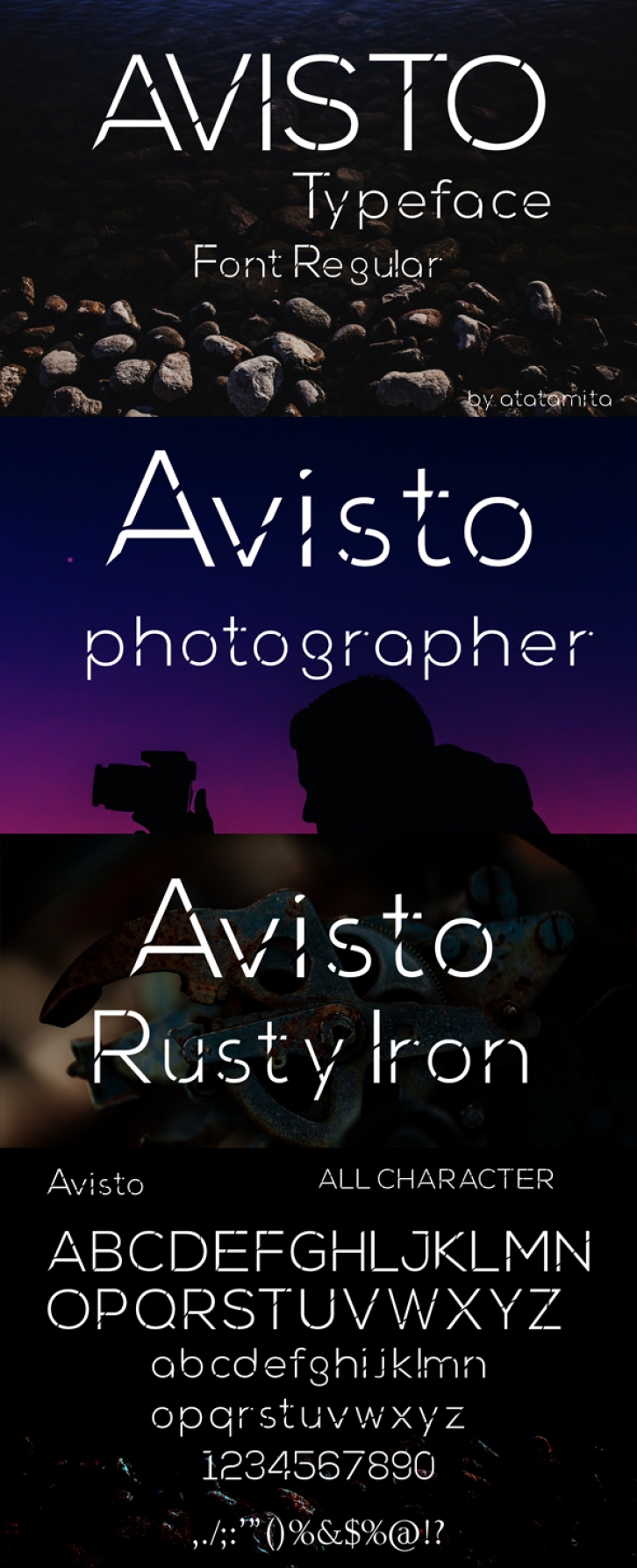 avisto font Font Download