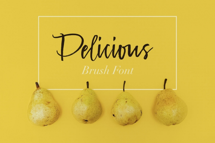 Delicious Brush Font Font Download