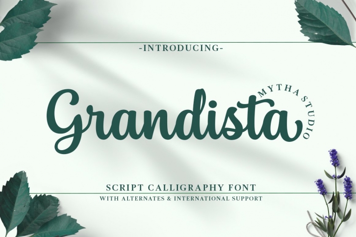 Grandista Script Font Download