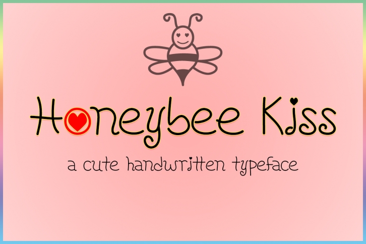 Honeybee Kiss Font Download