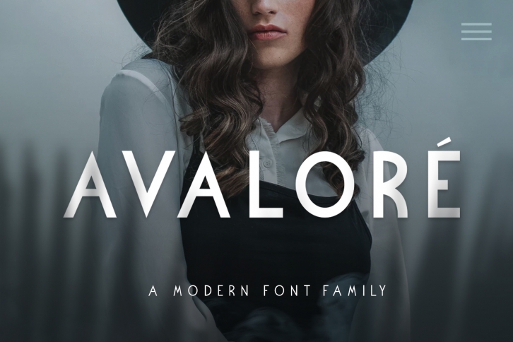 Avalore - Modern Font Family Font Download
