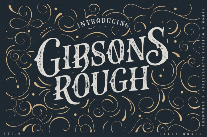 Gibson Co. Vol. 2 Rough Font Download