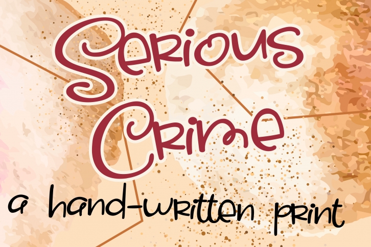ZP Serious Crime Font Download
