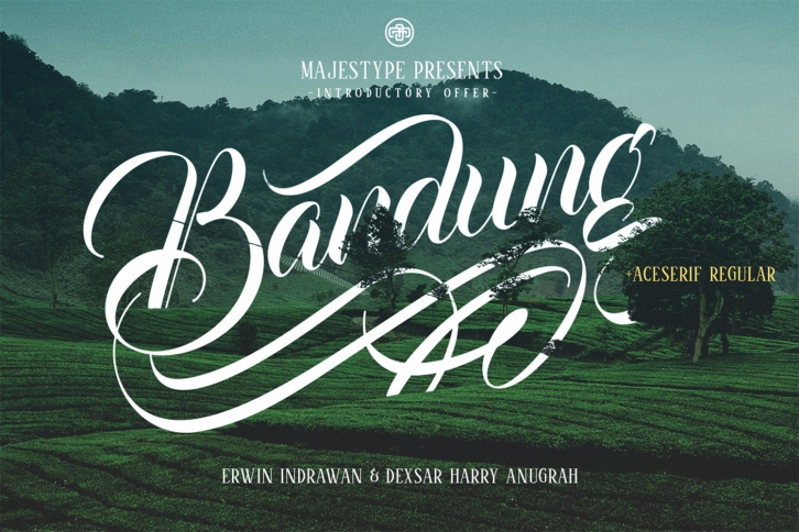 Bandung + Aceserif Font Download