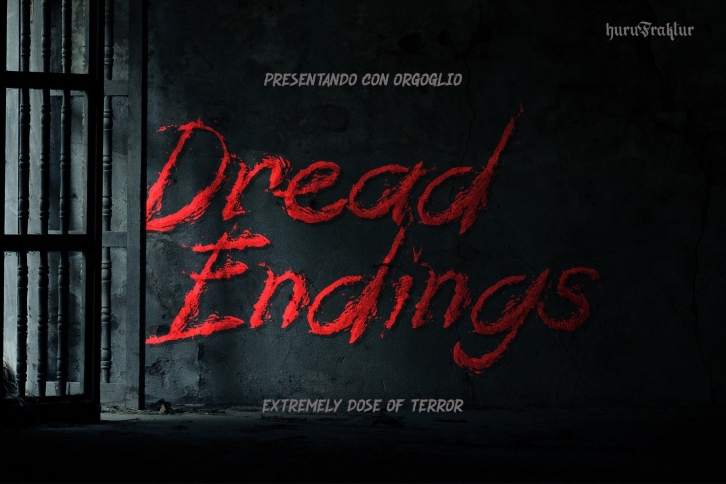 Dread Endings Font Download