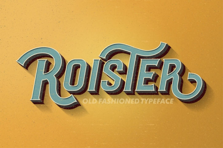 Roister Typeface Font Download