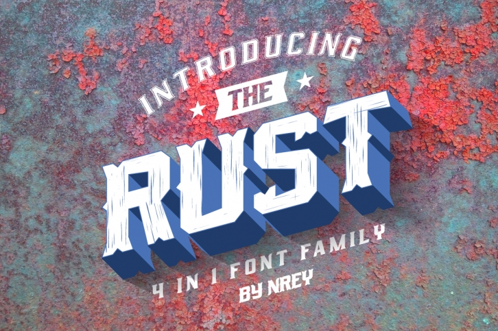 Rust Font Download