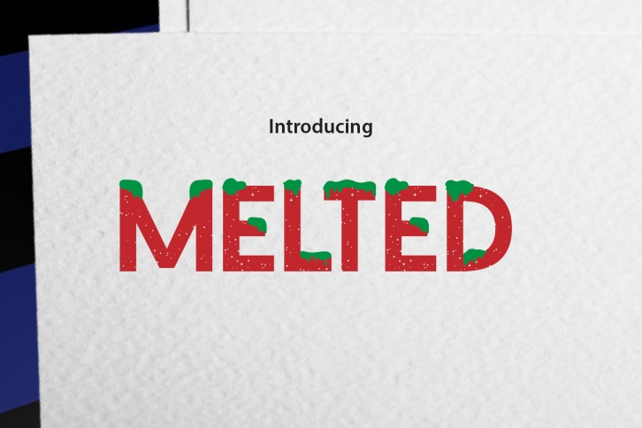 MELTED Font Download