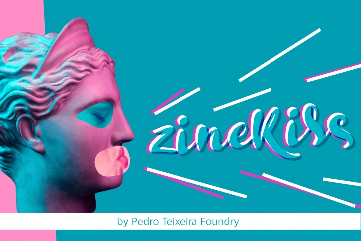 Zinekiss Font Download