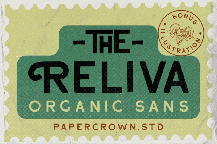 Reliva - Organic Sans EXTRA Font Download