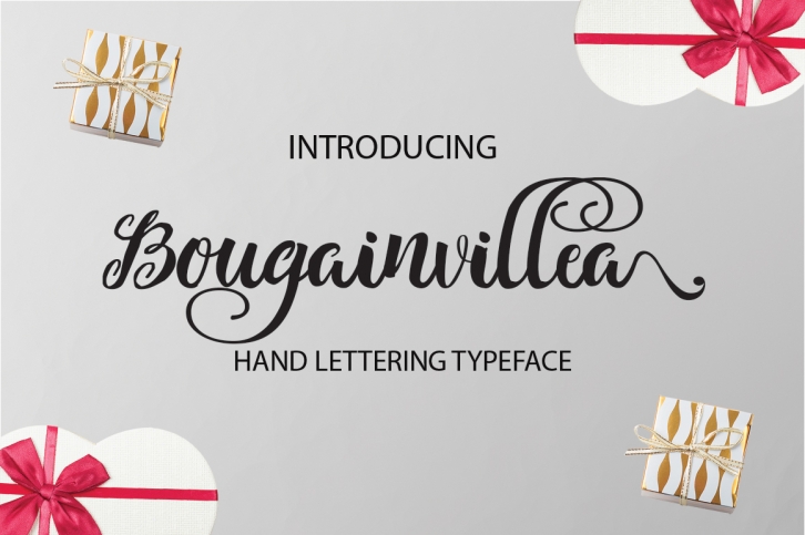 Bougainvillea Font Download