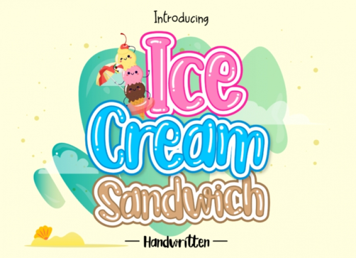 Ice Cream Sandwich Font Download