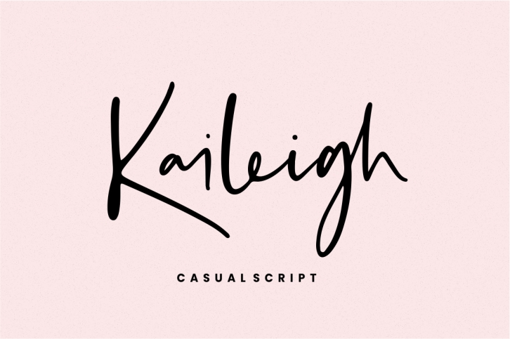 Kaileigh - Casual Script Font Download