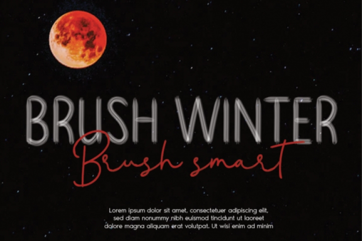 Brush Winter Font Download