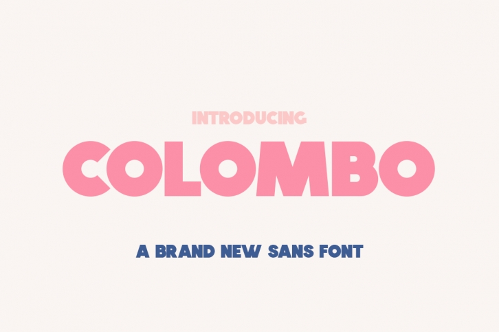 Colombo Sans Font Font Download