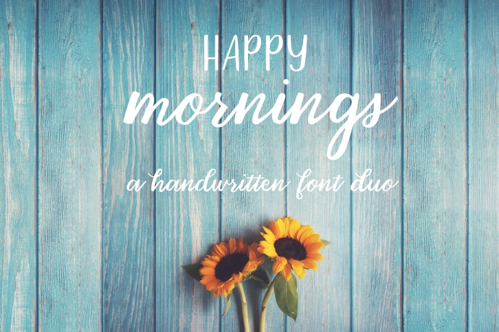 Happy Mornings Font Download