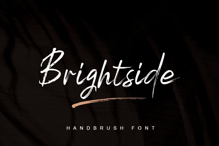 Brightside Brush Fontt Font Download