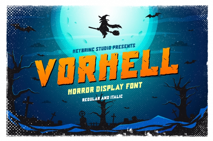 Vorhell Horror Font Font Download