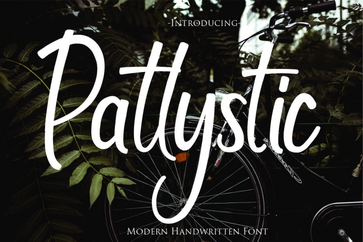 Patlystic a Modern Handwritten Font Font Download