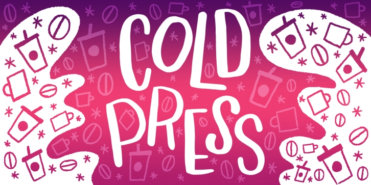 Cold Press Font Font Download