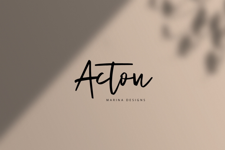 Acton Font Download