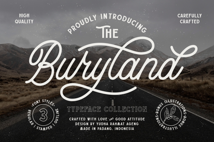 Buryland Typeface Collection Font Download