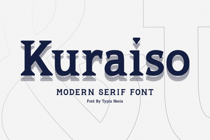 Kuraiso Serif Font Download