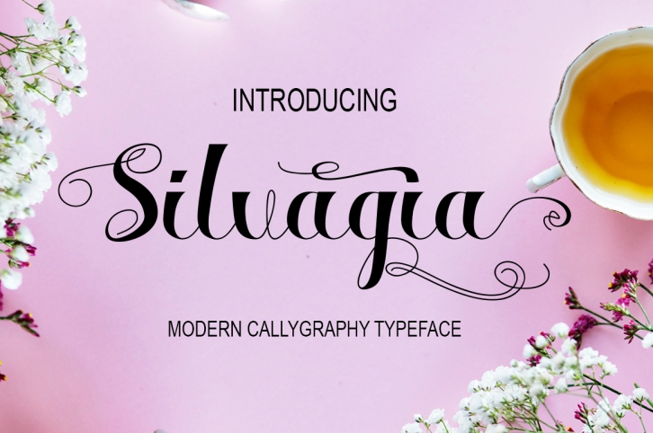 Silvagia script Font Download
