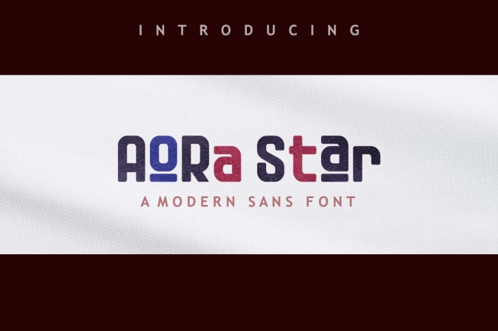 Aora star Font Font Download