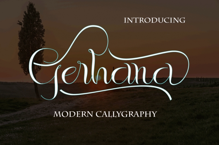 Gerhana Font Download