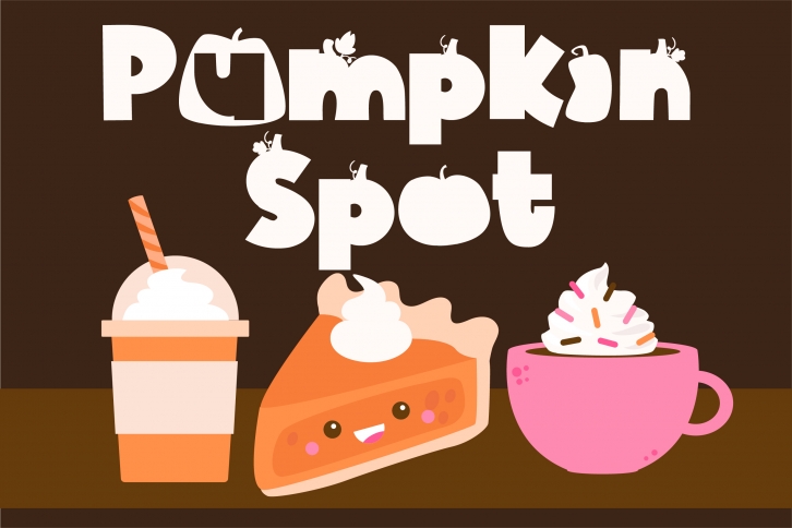 PN Pumpkin Spot Font Download
