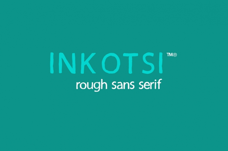 Inkotsi - Rough Sans Serif Font Download