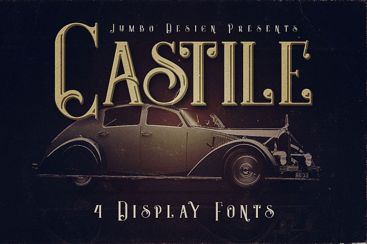 Castile - Display Font Font Download