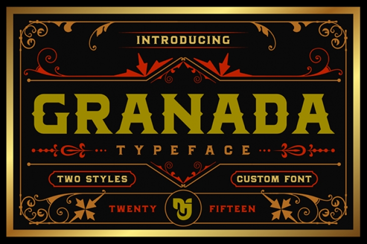 Granada Regular And Spurs Font Download