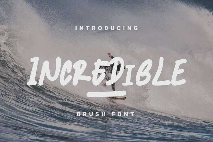 INCREDIBLE - Handwritten Font Font Download