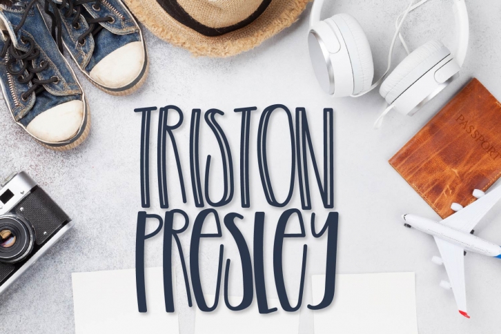 Triston Presley - A Tall Boy Font Duo Font Download