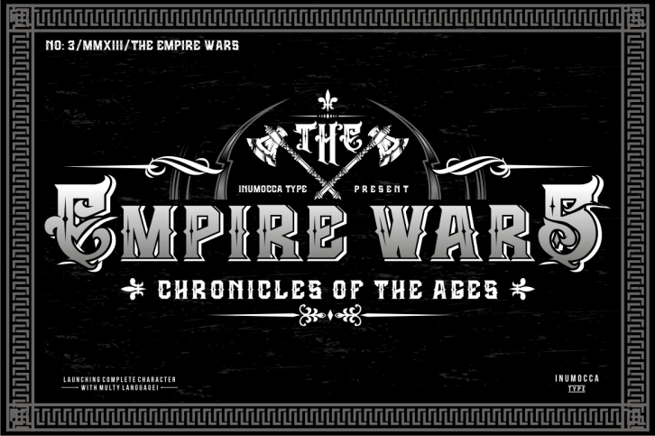 The Empire Wars (family font) Font Download
