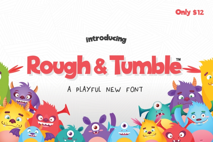 Rough & Tumble Font Download