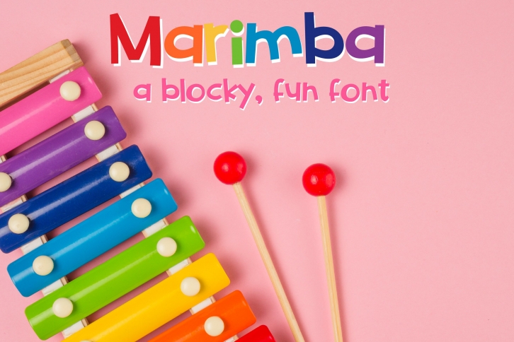 ZP Marimba Font Download